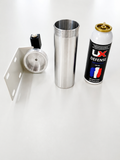Diffuseur de gaz lacrymogène CS filaire 100 ml 450 m3 dissimulé dans les canons à son